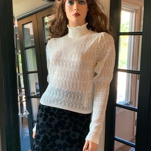 Zara Women's Thin Textured Knit Top